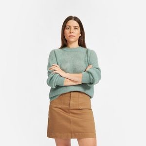 NWT Everlane oversized alpaca crew sweater